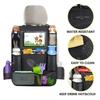 Car Seat Organizer Multifunctional Oxford Fabric Car Back Multi Pocket Storage Bag with Tablet Holder Protector Stowing Tidying