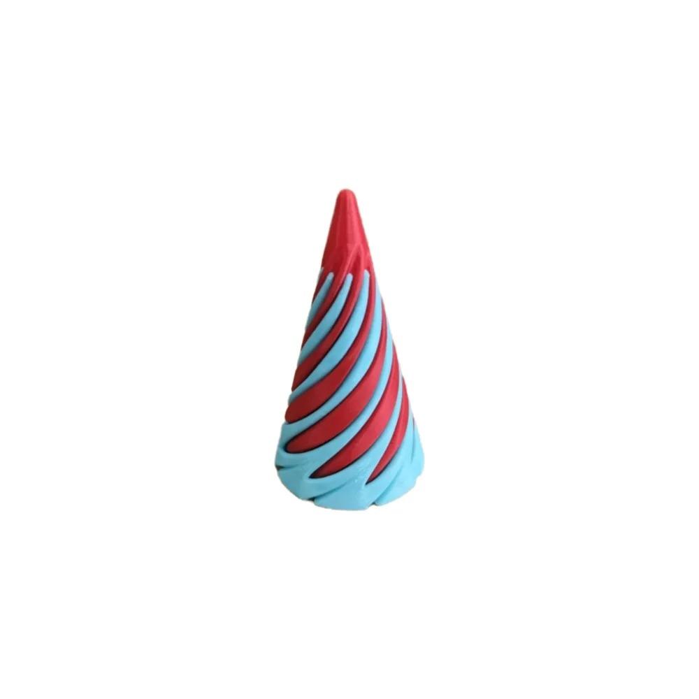 3D Printing Spiral Cone Pyramid Decompression Toy Creative Crossing Sculpture Stress Relief Gift