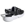 Adidas Originals Ozweego Series Sandal Velcro Casual Beach Sandals Unisex Sandals Black White GZ8410