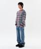 WKNDRS Multi Stripe Ls T-Shirt (Burgundy)