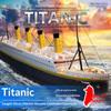 Remote Control Titanic Wireless Electric Cruise Ship Toy Boat For Water Activity Adult Hobby Collectible Decoration