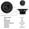 6.5-inch Car Audio 2-way Speaker Kit MAX 160W Car Audio System Modification Front Door Speaker Professiona Accessories