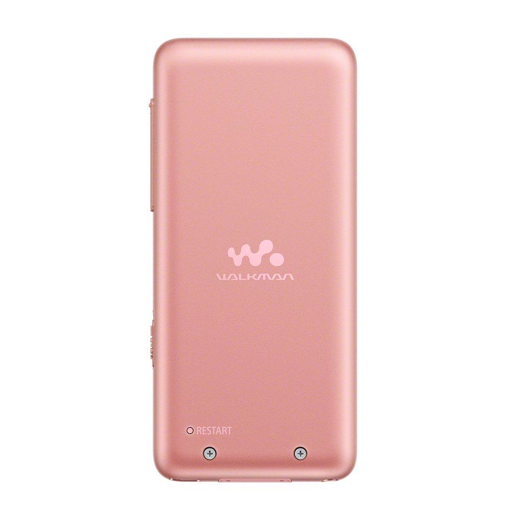 Sony Walkman S Series 4GB NW-S313 MP3 Player with Bluetooth, Up to 52 Hours of Continuous Playback, Includes Earphones, 2017 Model, Light Pink