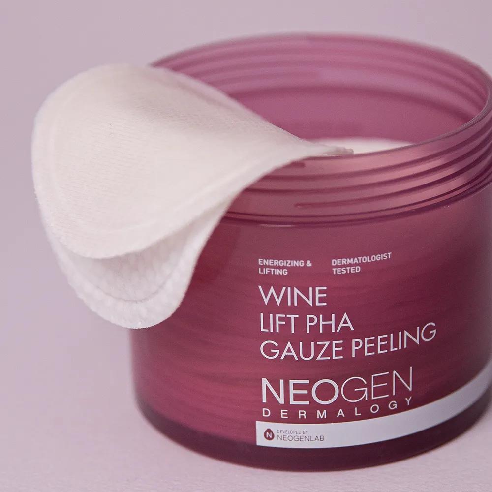 [Elasticity Peeling/Exfoliation] Wine Lift PHA Gauze Peeling Pads 30 Sheets 01. Wine Lift PHA Gauze Peeling Pad
