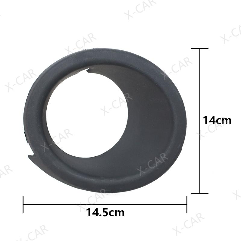 Car Front Bumper Fog Lamp Foglight Frame Cover Trim Lid Bezel For Chevrolet Captiva 2008 2009 2010