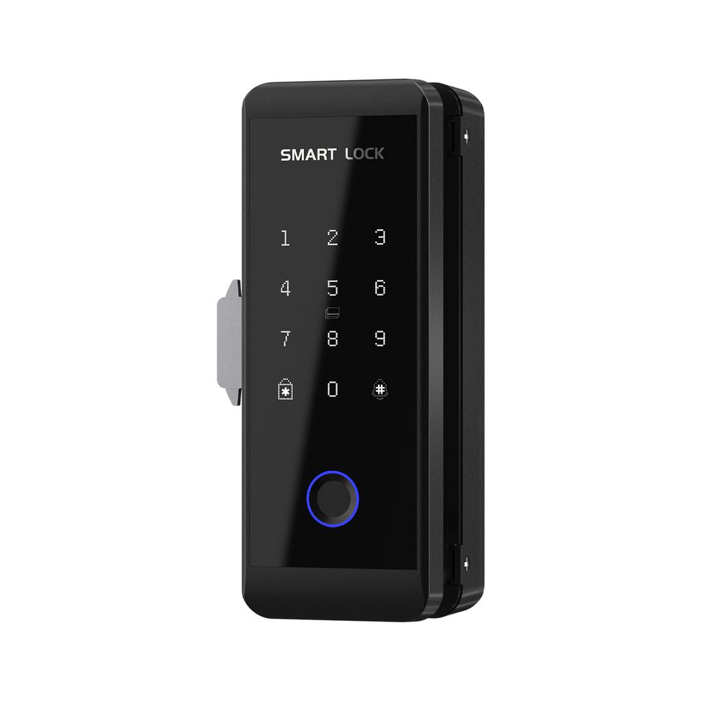 Smart Lock WIFI Fingerprint Push Pull Keyless Entry Door Locks for Glass Metal Wood Door TY APP Remote Control Multi