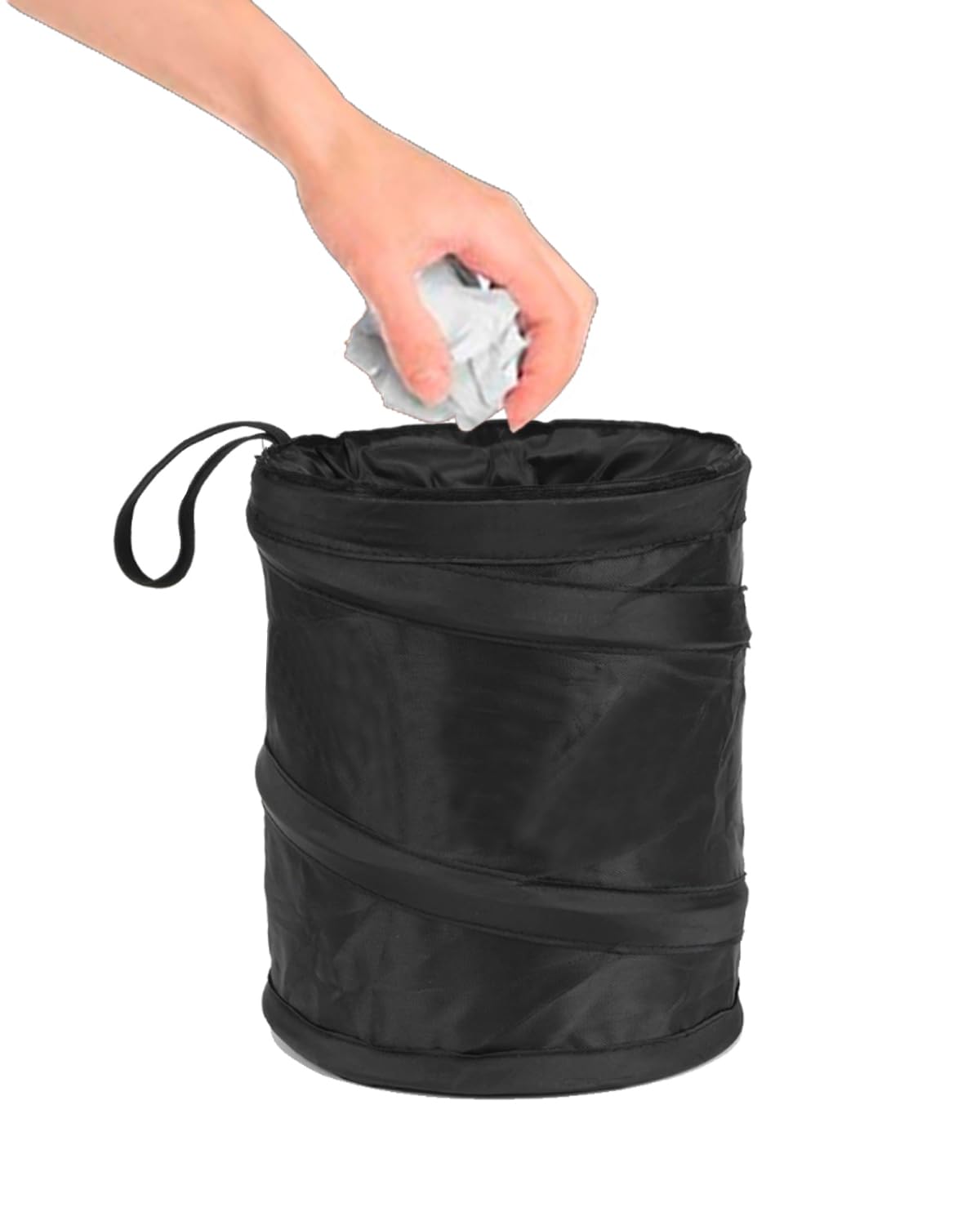 

Foldable Car Trash Garbage Car Storage Large Easy for Car Set Can, In-Car Bag, Case, Capacity, Storage, Portable, Hanging, Use, 1-Piece (1620cm)