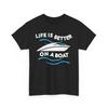 Captain Life Is Better on Boat Shirt, Kapitän des Bootes Bootsliebhaber Shirt