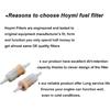 879885Q 5/16" Quicksilver In-Line Fuel Filter For Mercury Mariner 4-Stroke Outboard 35-879885T 35-879885Q 18-7718 Fits 40 50 60 75 115 135-300HP
