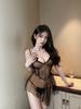 Sex underwear sexy slightly transparent uniform sex pajamas pure desire mesh suspender small chest nightdress