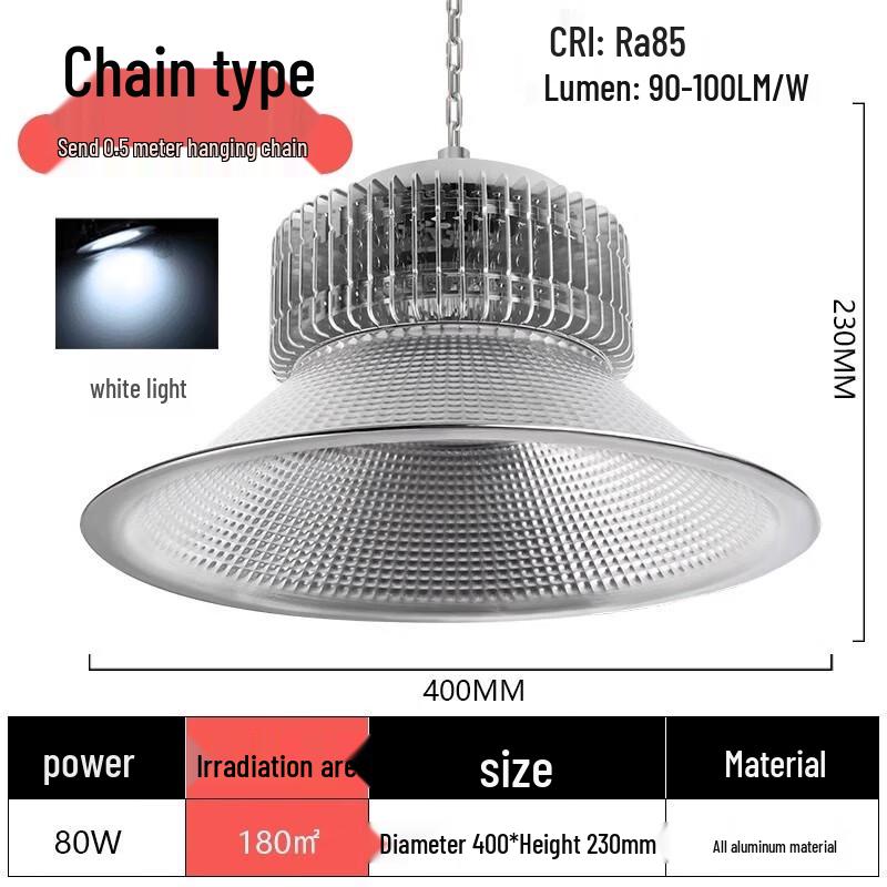 LED Fin-Type Industrial High Bay Light