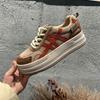 Thick-soled Retro German Training Shoes, Little White Shoes, Women's Spring and Summer New Casual Forrest Gump Shoes, Women's Sports Dad Shoes