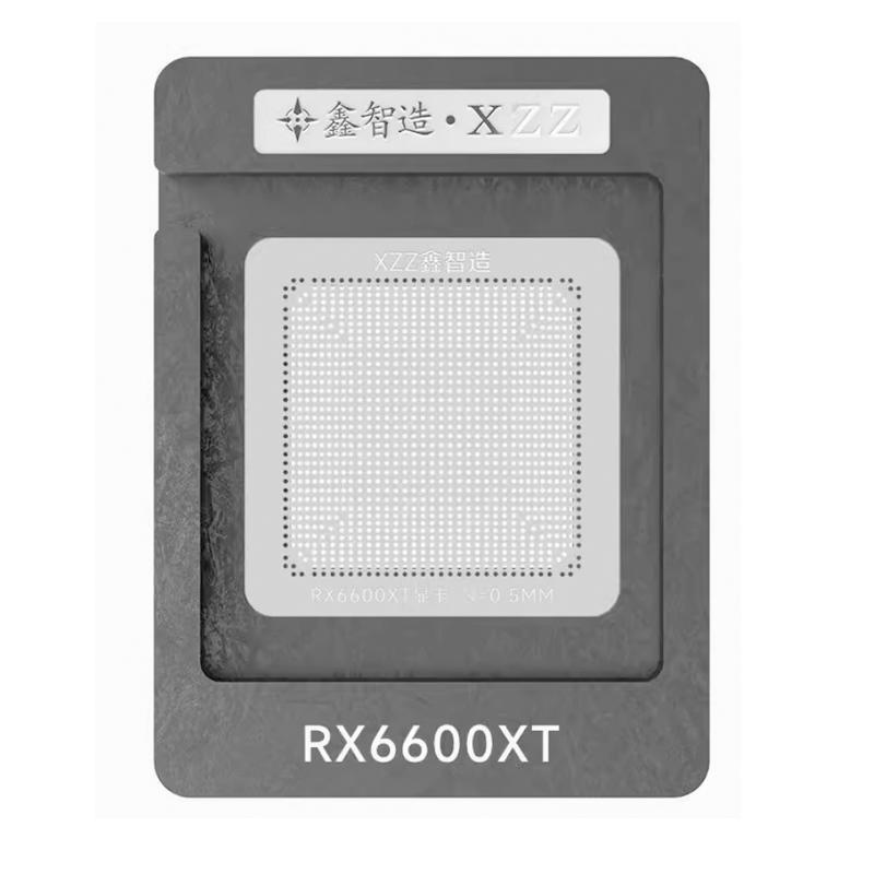 1Pcs XZZ CPU Solder Paste/ball Stencil for Laptop AMD R9-7940HS RX6600XT RX6700XT RX6800XT RX7700XT SR3S0 SRLWS SRMHU SRN23