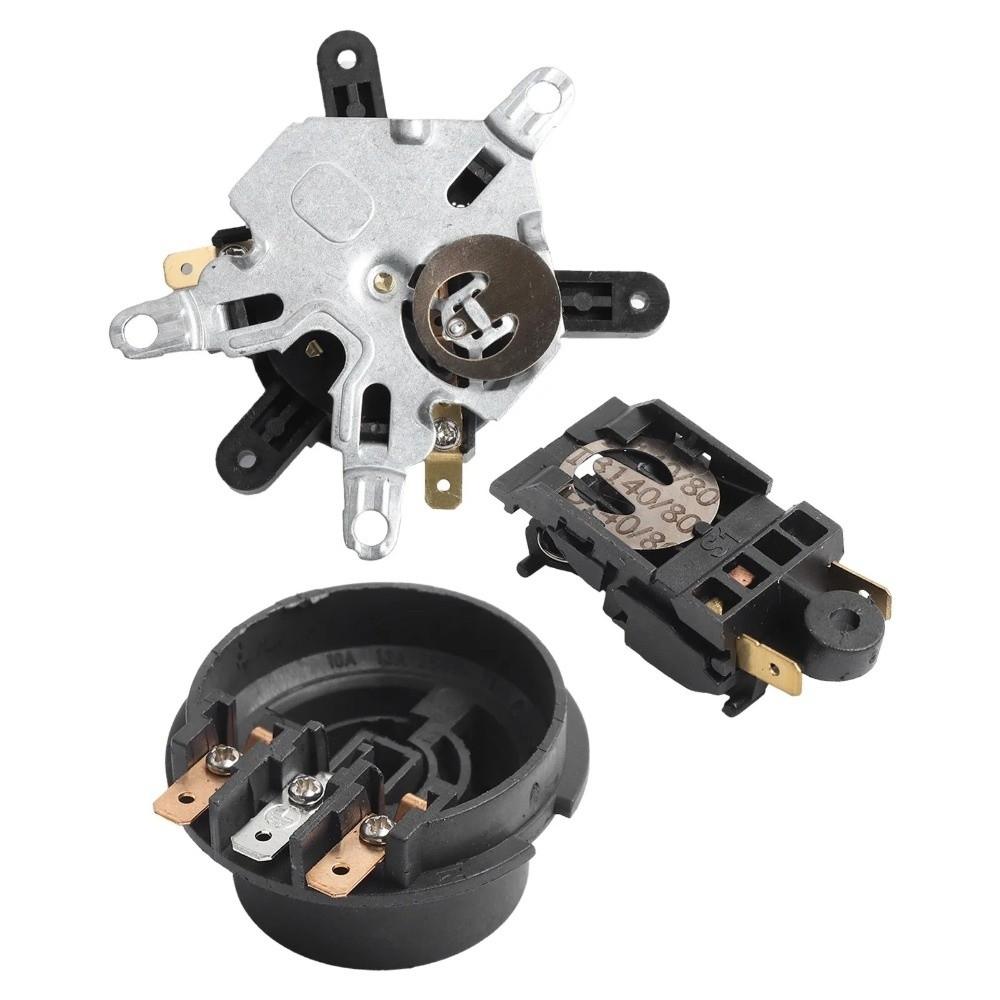 3Pcs/Set Temperature Control Kettle Thermostat Switch Switch Connector Kit Home Appliance