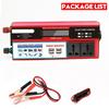 Car Solar Power Inverter 4USB LCD Display Charger Converter Modified Sine Wave Transformer 6000W DC 12/24V to AC 220V