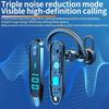 Bluetooth 6.0 Business Wireless Headphone Ear Hook Earphone 270° Rotation LED Display HIFI Stereo Noise Reduction Headset Sport Game Earbud