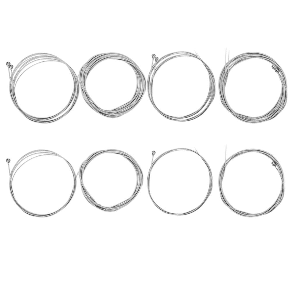 2sets Silver Electric Bass Strings Bass Instrument Accessories  Electric Bass