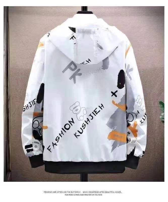 Samt-Kapuzenpullover für Teenager-Jungen Herbst/Winter - Stylische, locker sitzende Jacke