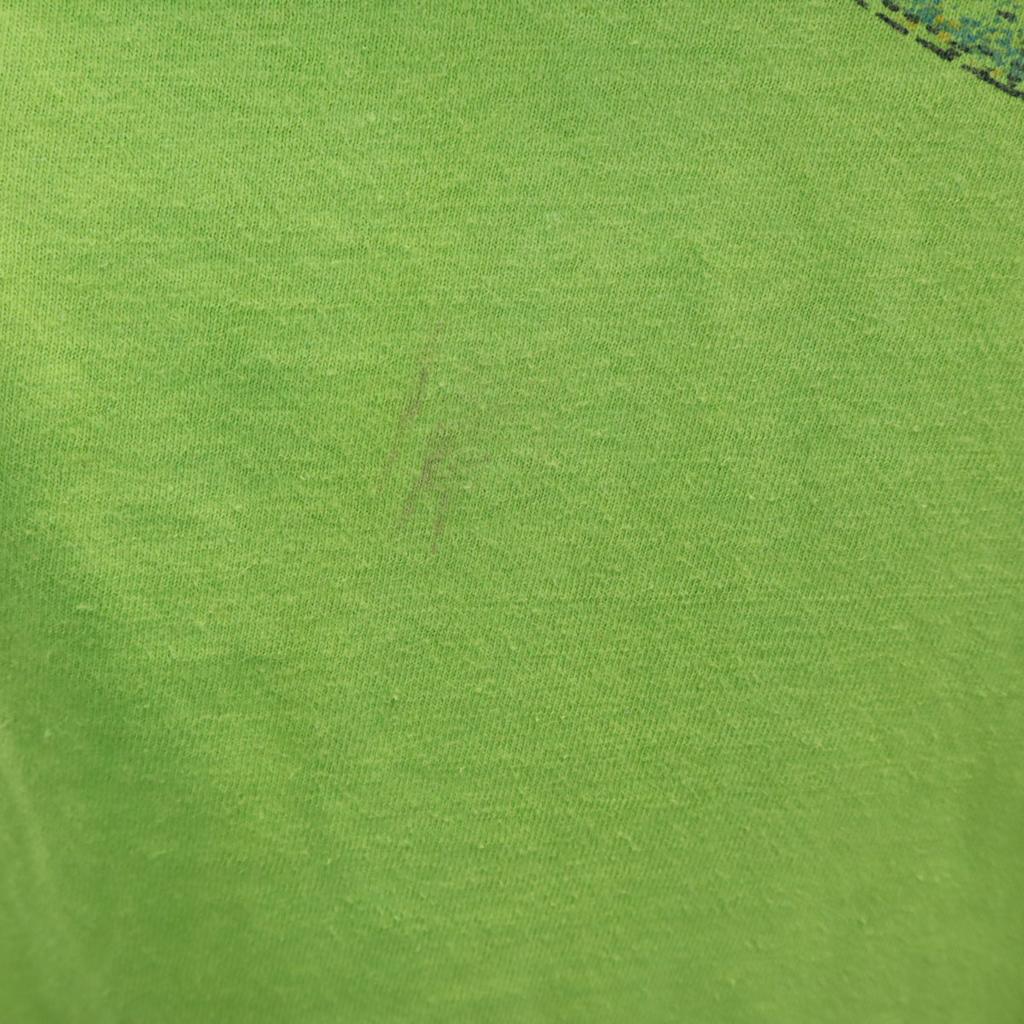 HI CRU by STEDMAN 70s Made in USA Vintage Back print Short sleeve T-shirt Men's Used