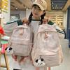 High-Value Soft Girl Girl Backpack Cute Little Schoolbag Japanese Milk Huhu Children'S Backpack Female