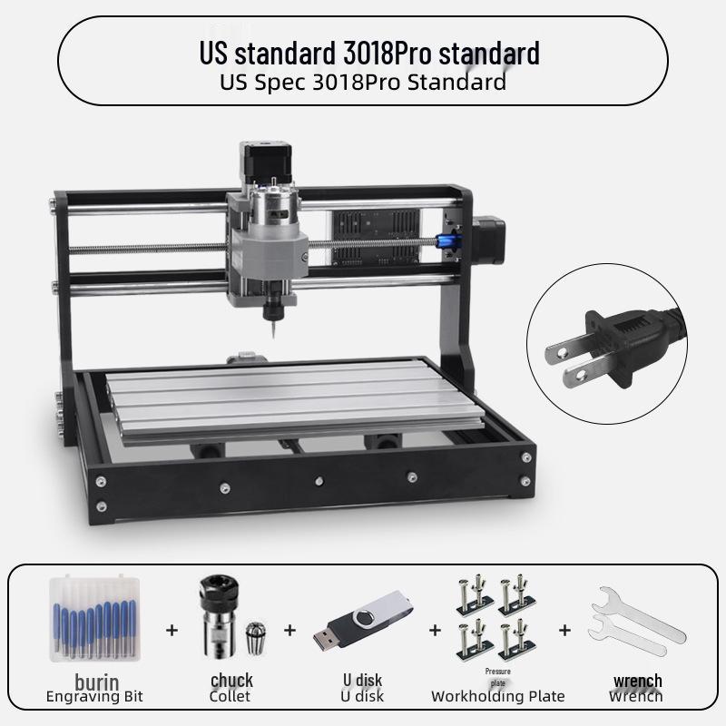 CNC3018 Pro: Mini Woodworking & Laser Engraving Machine