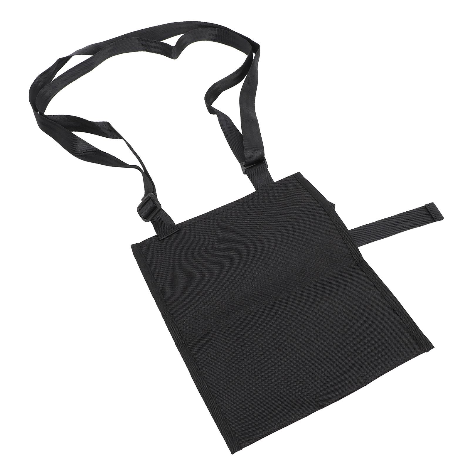 

Urine Drainage Bag Holder with Adjustable Strap Quick Release Button Portable Urine Bag Cover Black