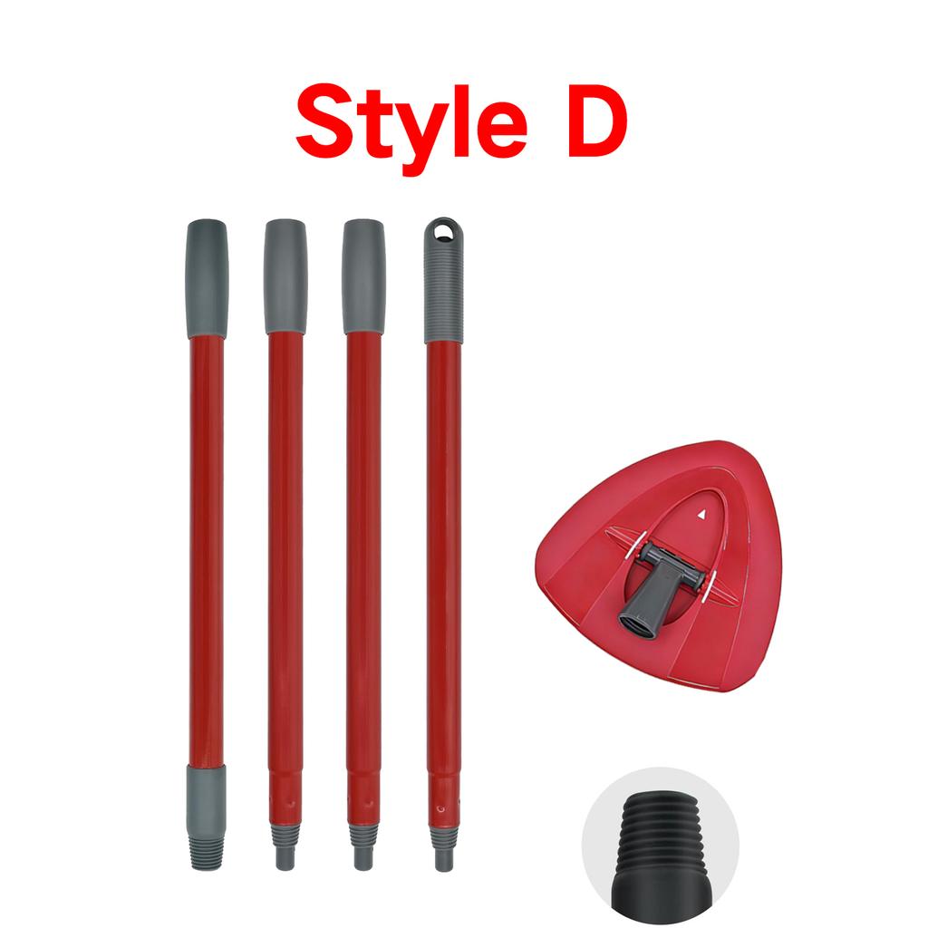 Mop Handle and Mop Base for O-cedar/Vileda 1Tank System,Mop Handles for O-cedar/Vileda Spin Mop & H2pro Flat Mop
