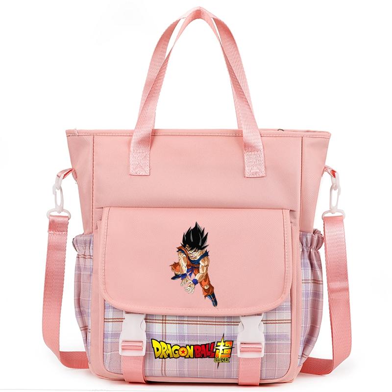 Anime Dragon Ball Carrying Bag Handbag Shoulder Bag Tote Bag for Teenager Girl Boy Back To School Bag Men Women Leisure Travel Bag Rucksack Mochila