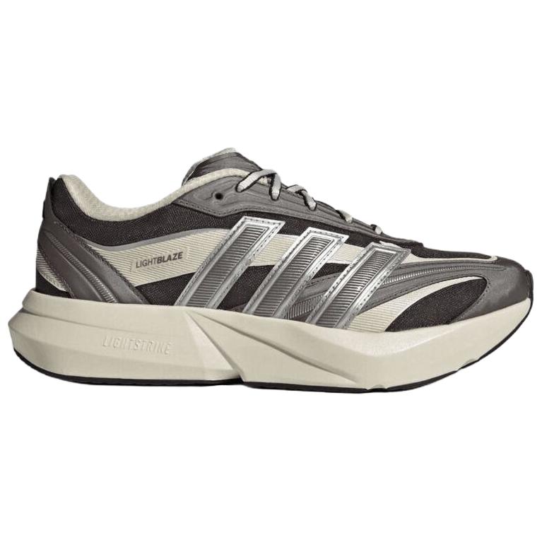 Adidas Lightblaze Glow Comfortable Versatile Casual Running Shoes Men Sneakers Gray JR9736