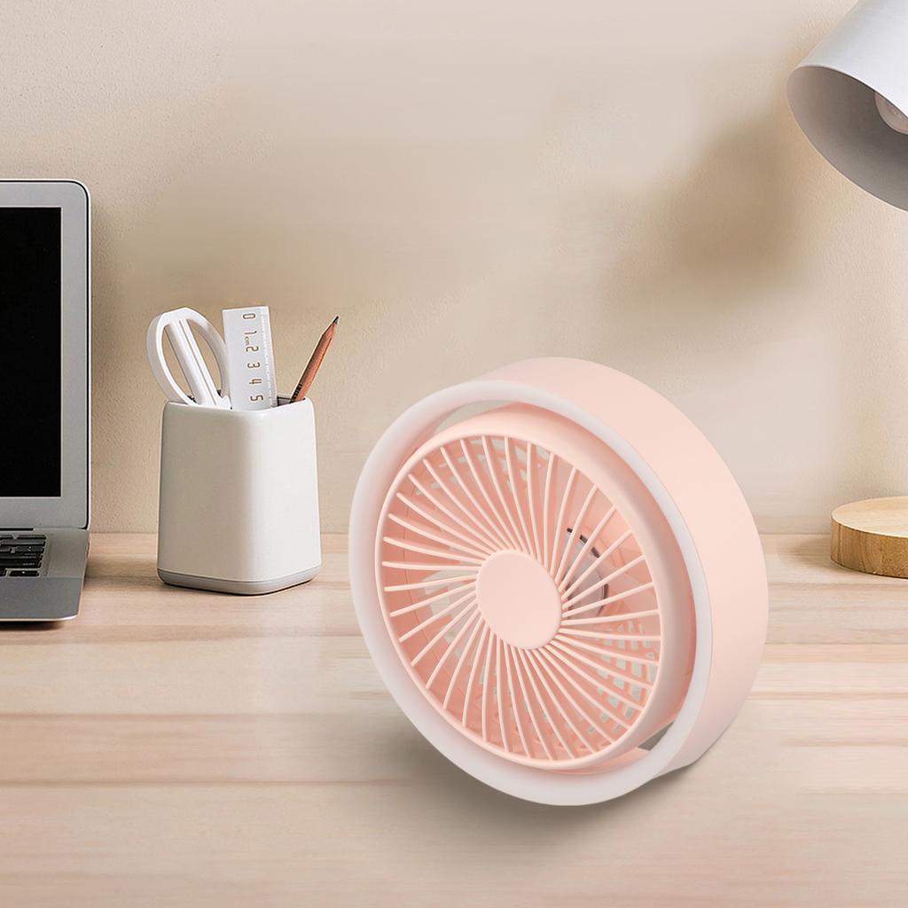 Cordless Fan 360 Rotate Table Fan For Offices For Bedrooms Personalized Cooling Powerful Motor Adjustable Angle