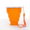 Silicone Foldable Cup with Hook: Versatile Water Cup with Lid