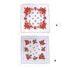 Soft Printed Cotton Handkerchief For Women and Girls Quick Drying Multipurpose Accessory Floral Handkerchiefs