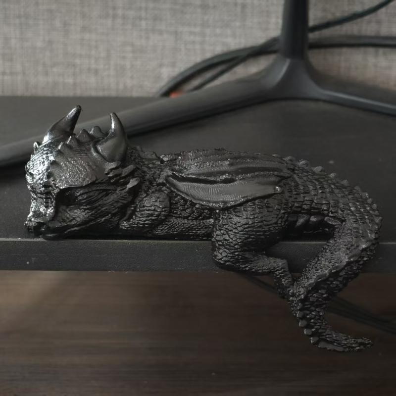 Dragon Statues Decors Animal Sculpture Collectibles Figurines Decorative Ornament Home Decors Accent Housewarming Gift