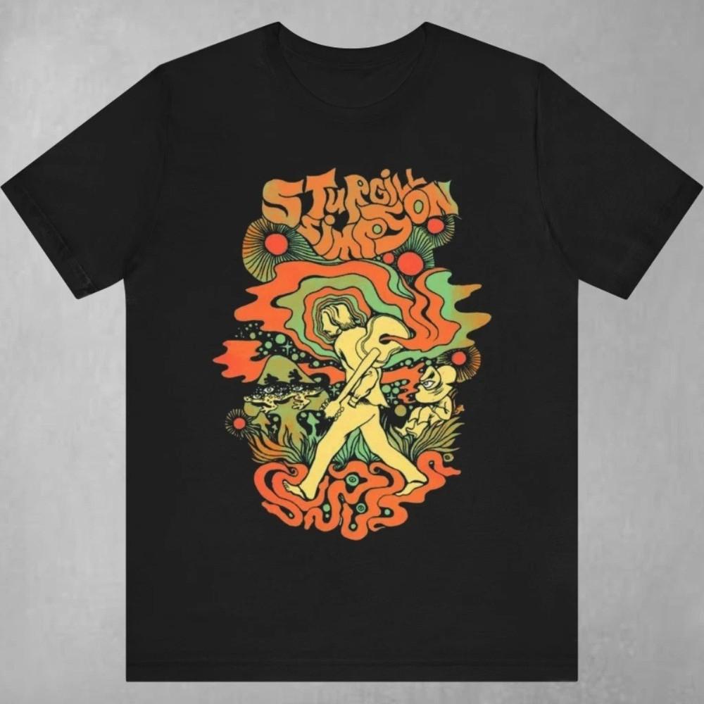 Sturgill Simpson Band On Tour 2024 Unisex T Shirt Full Size S-5XL Unisex T-Shirt L