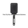 Cross-Border Rubber-Coated Detangling Massage Hair Comb with Fluffy Air Cushion