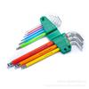 Shida Tools Extra Long Ball and Flat Head Hex Wrench Set (6-Piece) - Model 09105