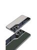 Compatible with Samsung S25 Edge: Electroplated Plain Leather Supercar Phone Case.