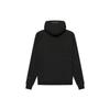 Fear of God Essentials Fleece-Lined Hoodie With Letter Print Unisex Sweatshirt Black FOG-FW21-156