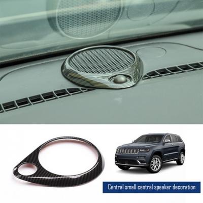 Central Control Speaker Ring Decor Cover for Jeep Grand Cherokee 2011-19 Carbon