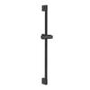 Matte Black Adjustable Shower Rod