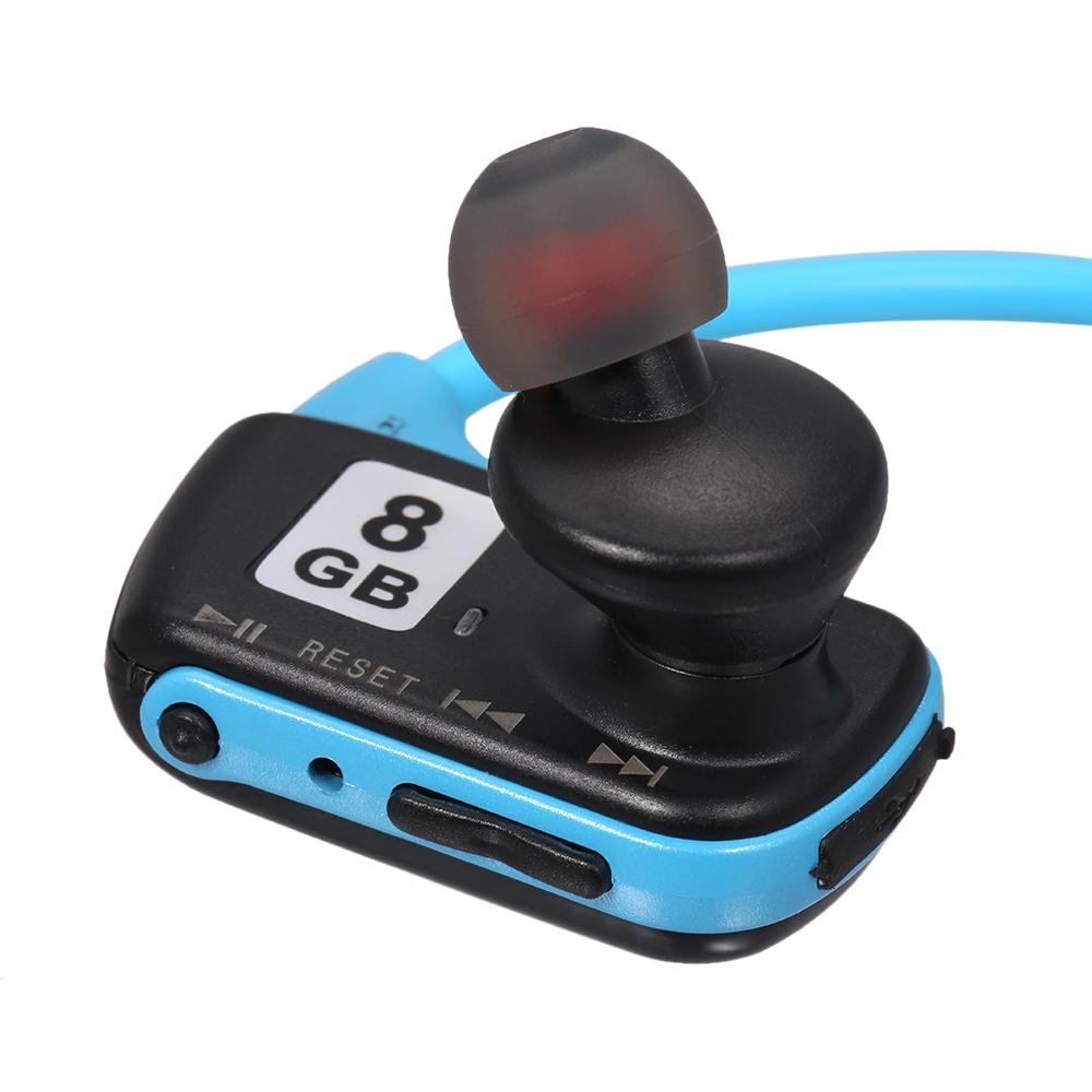 💰Kjøp W273 8GB Sports MP3 Player Headphones 2in1 Music Headset MP3 WMA