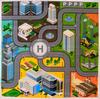 Kids' Traffic Play Mat with Cars and Parking Scene