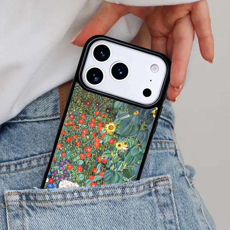 

Чехол для телефона с картиной Густава Климта для iPhone 16e 15 14 13 12 17 Pro Max Plus Air 17pro Чехол iPhone 13 Pro