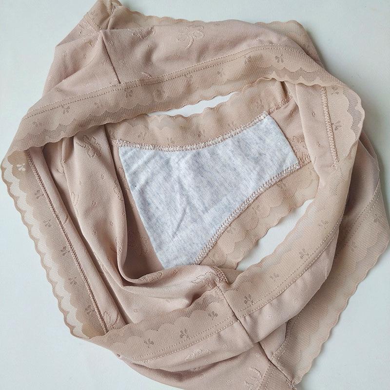 Women's Summer Mid-Waist Ice Silk Anti-Wrinkle Quick-Dry Panties