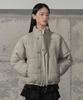 SECONDMONO Double Adjust Button Short Padded Jumper [Beige]_Sejp005Beige