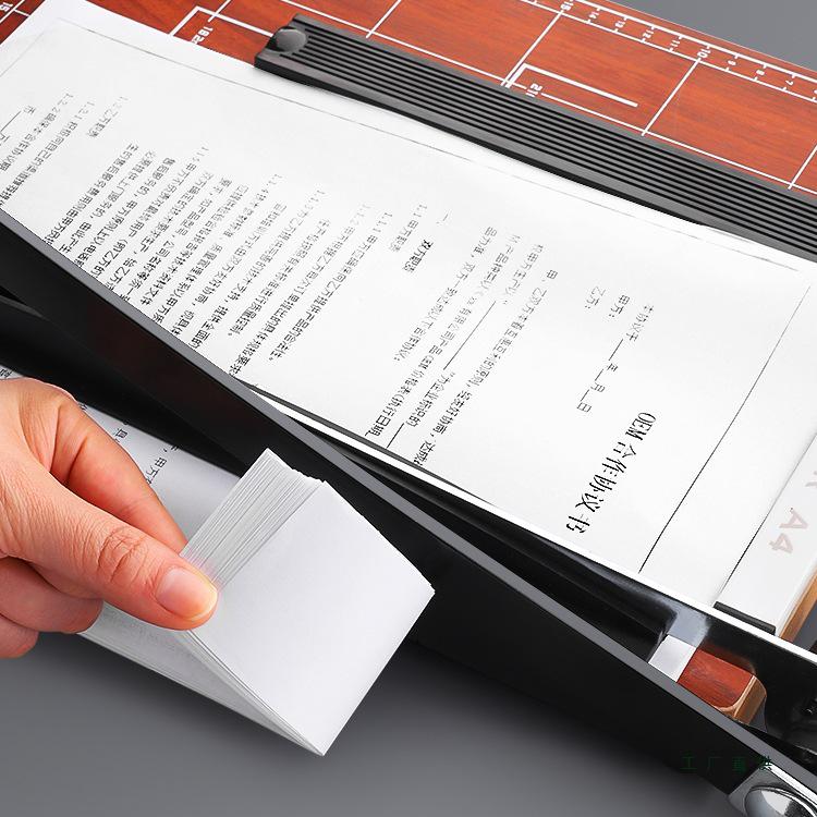 Manual Guillotine Paper Cutter for A3/A5, Photos, and Business Cards