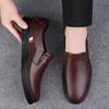 Fashion Handmade Slip on Loafers Elegantes Moccasins Breathable Male Driving Shoes Formal Dress Wedding Shoes Mens Genuine Leather Shoes