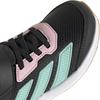 Adidas Faito EL Kids Sneakers Unisex Core Black/Semi Flash Aqua/Bliss Lilac 23.5 Cm
