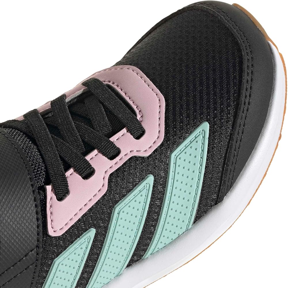 Adidas Faito EL Kids Sneakers Unisex Core Black/Semi Flash Aqua/Bliss Lilac 23.5 Cm