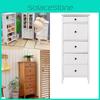 Ob11 Bjd 110 Furniture Chest Of Five Drawers White Mini Doll House Accessories